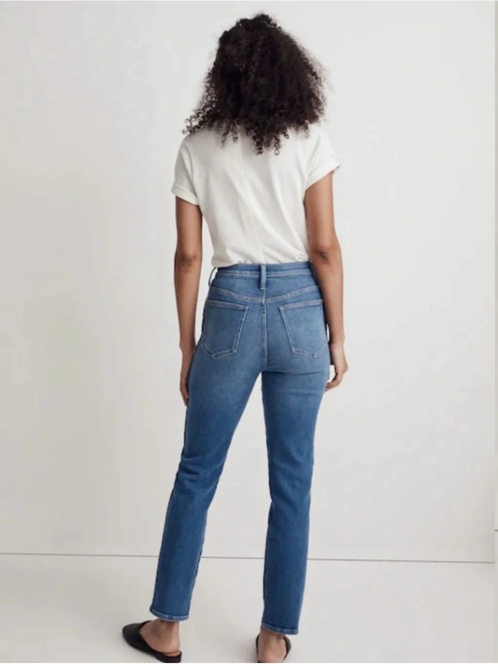 Madewell Women's Stovepipe Jeans Size 26 Medium Wash - Picture 2 of 12